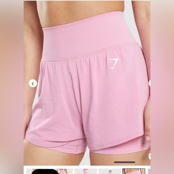 Gymshark Pants - GYMSHARK VITAL SEAMLESS 2.0 2-IN-1 SHORTS